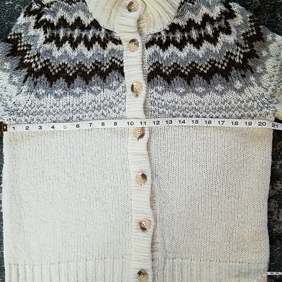 {Decree} Fair Isle Cardigan - Picture 2 of 6